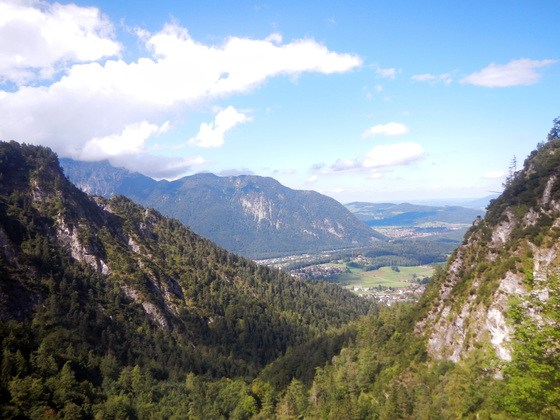 Aussicht auf das Tal