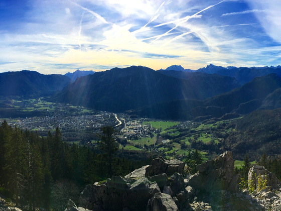 Aussicht zum Untersberg