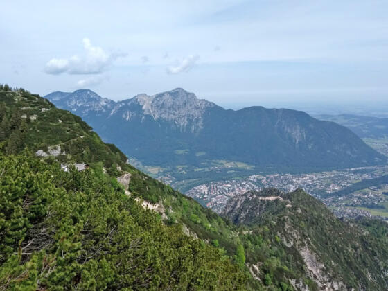 Am Alpgartensteig, kurz vor dem Ziel