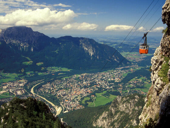Bad Reichenhall mit Predigtstuhl- Bahn