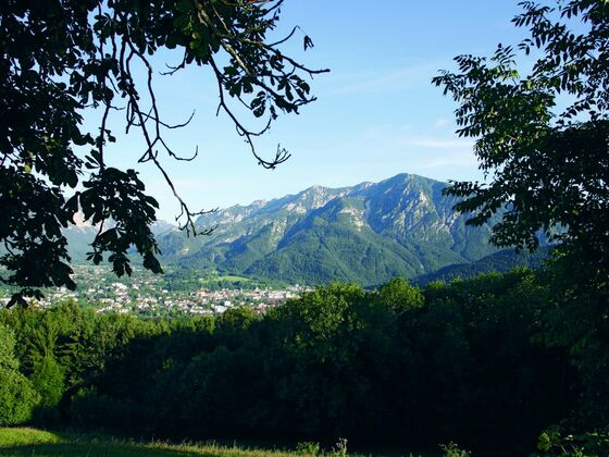 Blick auf Bad Reichenhall