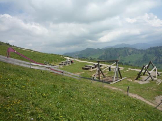 Spielplatz Hochgratbahn Bergstation