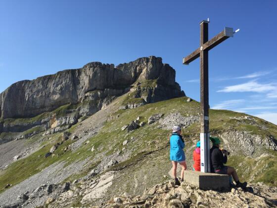 Gipfelkreuz Hahnenköpfle