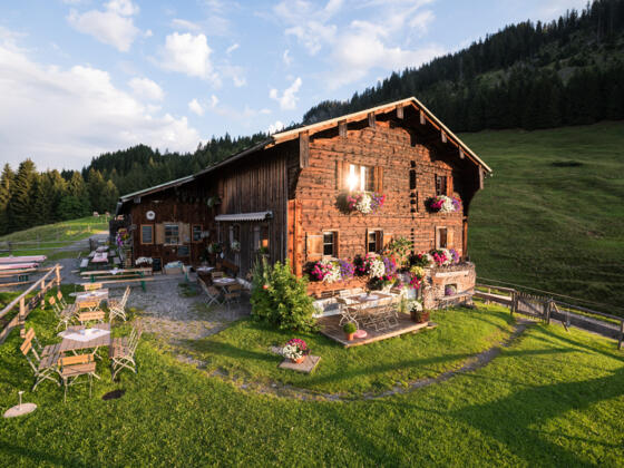 Alpe Osterberg mit Terasse