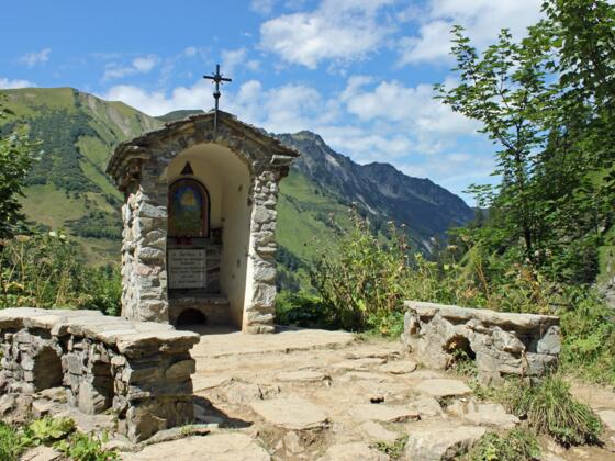 Das Marterl "Am Knie"