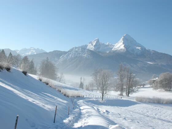 Blick auf den Watzmann