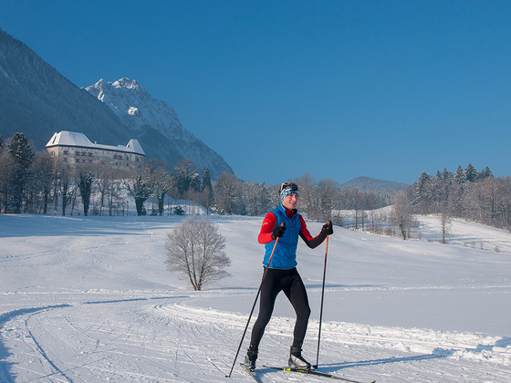 Langlaufloipe Piding