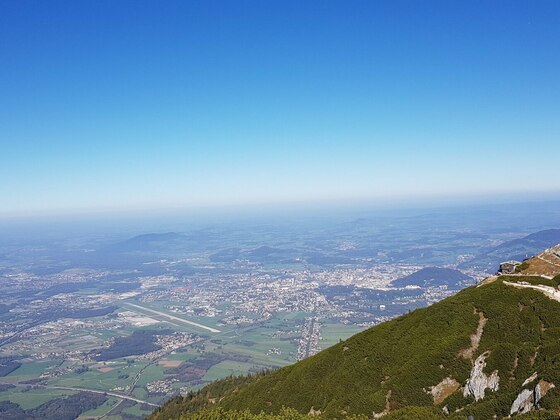 Untersberg hoch über Salzburg