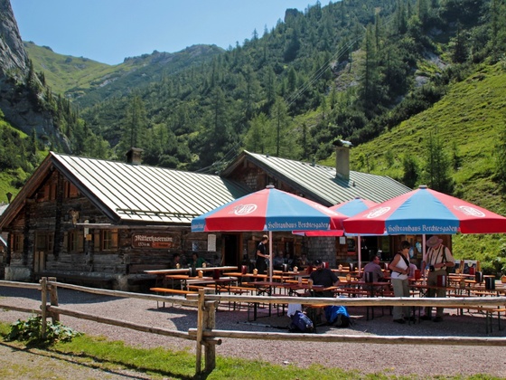 Die Mitterkaseralm am Jenner