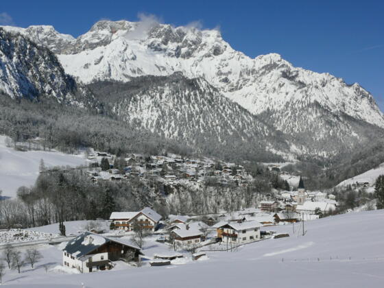 Winter in Marktschellenberg