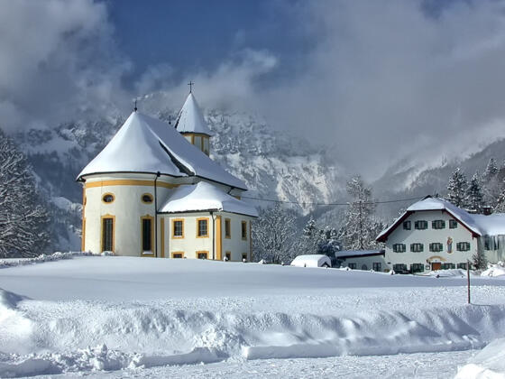 Ettenberger Kirche im WInter