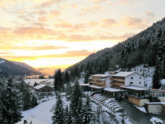 Bio-Berghotel Ifenblick im Winter