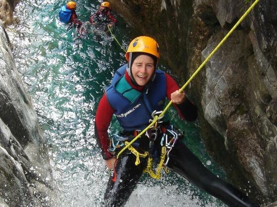 Canyoning mit Vera