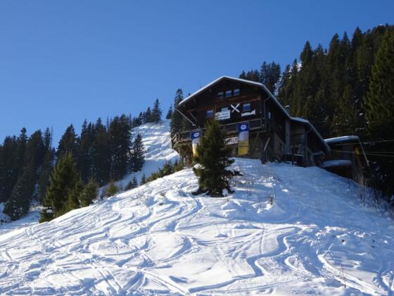 Wintergenuss bei Sonnenschein