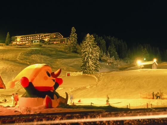 Flutlicht Skifahren in Fischen