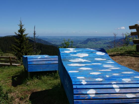 Blick vom Bolsterlanger Horn