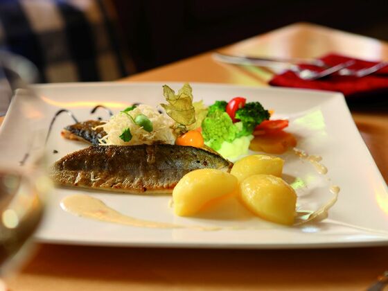 Feine Speisen mit regionalen Zutaten