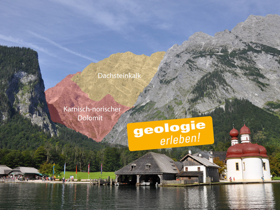 St. Bartholomä und Watzmann-Ostwand