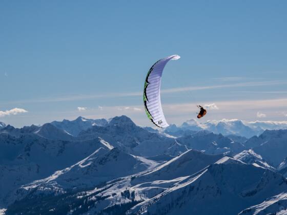 Über den Wolken mit der OASE - Flugschule aus Obermaiselstein