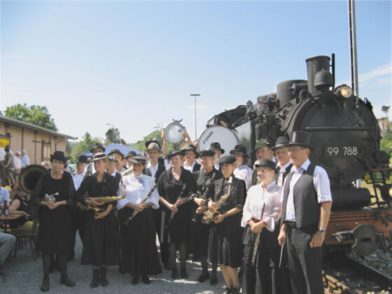 Konzert d&#039;Üsrangierte in Fischen im Allgäu