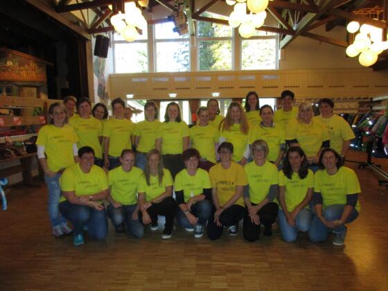 Das Team vom Rund ums Kind Basar in Obermaiselstein