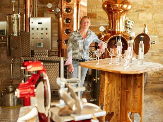 Schnapsbrennerei im "Busche Berta" Bauernhaus