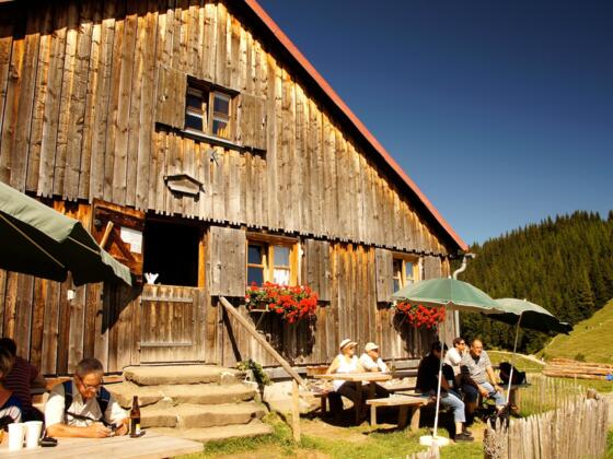 Fahnengehren Alpe in Ofterschwang