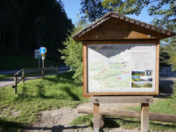 Parkplatz Baumkronenweg Start GeogrenzGänger