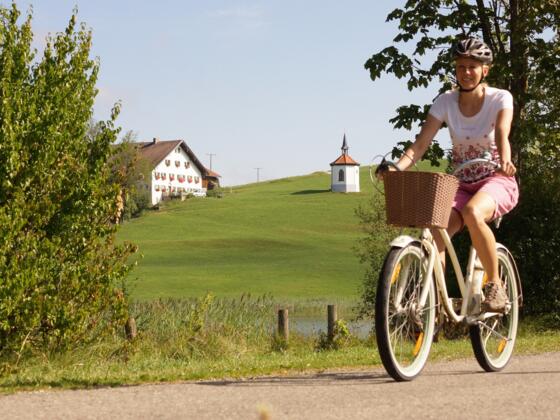 am Hegratsriedsee bei Buching