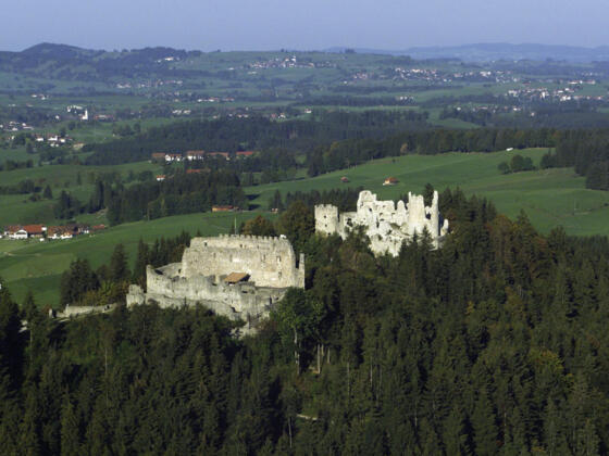 Burgruinen Eisenberg und Hohenfreyberg