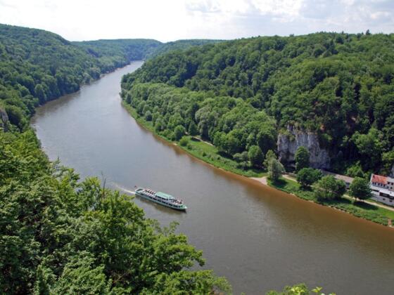 Über dem Donaudurchbruch