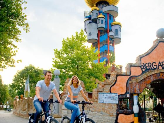 Radeln auf der Turm-Tour rund um Abensberg im Hopfenland Hallertau