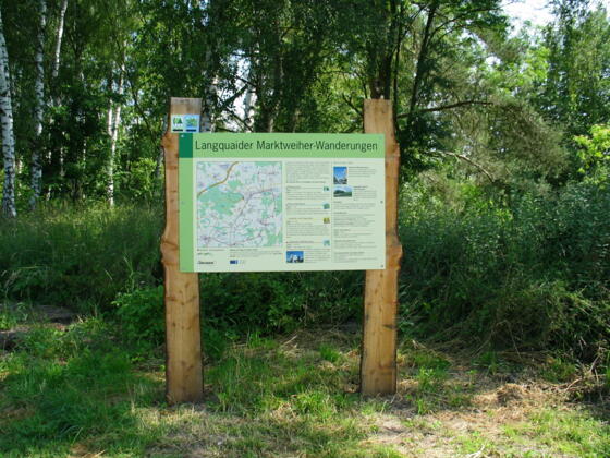 Marktweiher Wanderweg Langquaid &quot;Waldlehrpfad&quot;