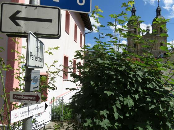 Start Richtung Basilika