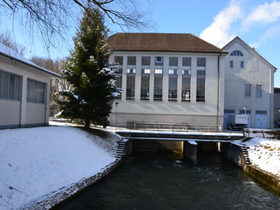 Wasserkraftwerk Fürstenfeldbruck auf der Lände