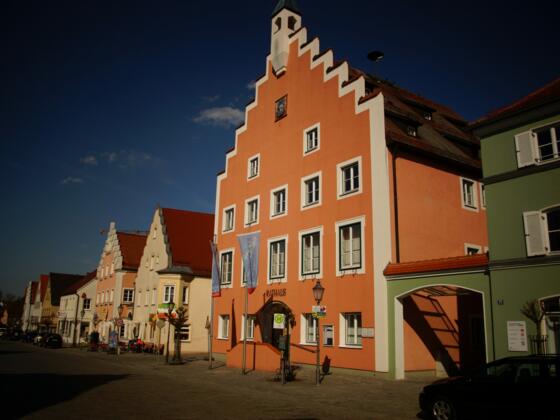Marktplatz in Langquaid