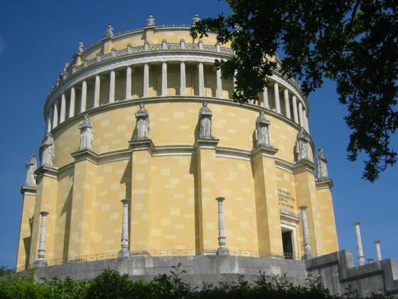 Befreiungshalle König Ludwig I. auf dem Michelsberg in Kelheim im Altmühltal