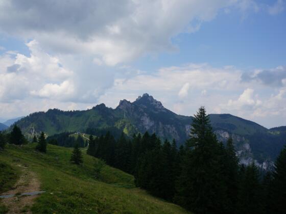 Blick zur Kampenwand