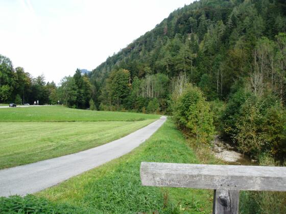 Von Sachrang Richtung Hohenaschau