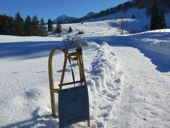 Rodeln zur Frasdorfer Hütte