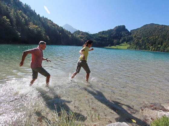 Abkühlung am Alatsee