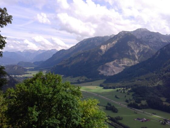 Blick auf Vils vom Falkenstein aus