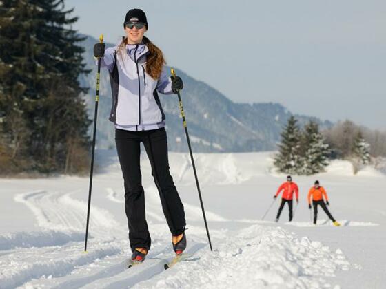 Langlauf in Weißensee