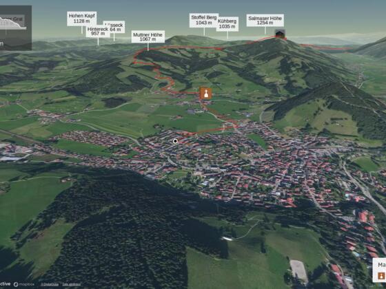 Wanderung im Allgäu: Alpseeblick Höhenwanderung