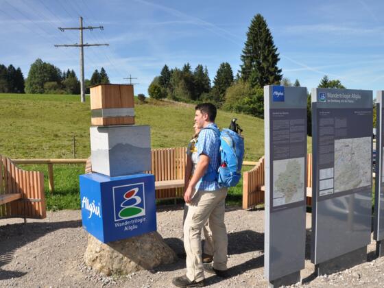 Start- und Willkommensplatz Nesselwang - an der Alpspitzbahn