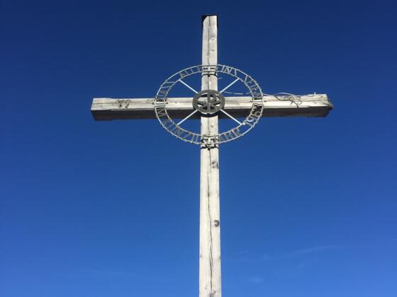 Das Gipfelkreuz