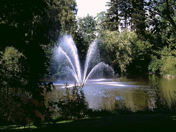 Im Kurpark von Bad Wörishofen