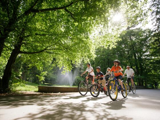 Fahrradtour mit Kindern