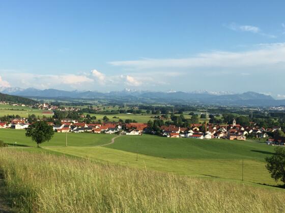 Blick auf Probstried