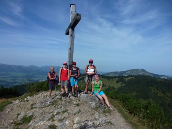 Gipfelrast auf dem Spieser